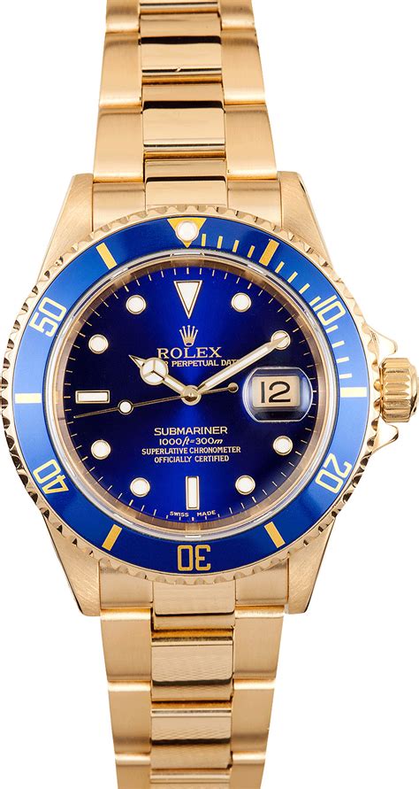 klassiek rolex submariner 18k|rolex 18k gold price.